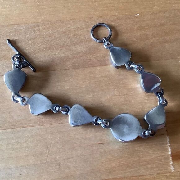 STERLING SILVER 925 TURQUOISE BRACELET​ - Picture 3 of 8